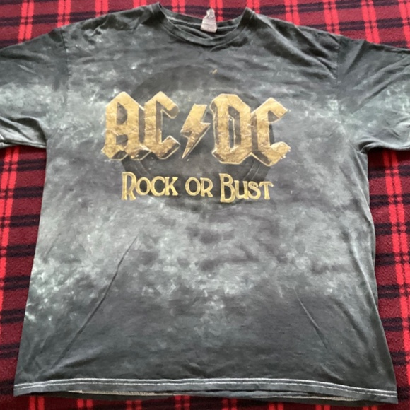 AC/DC ROCK OR BUST 2015 Tour merchandise Official licensed product! Ladies Large - Picture 2 of 4